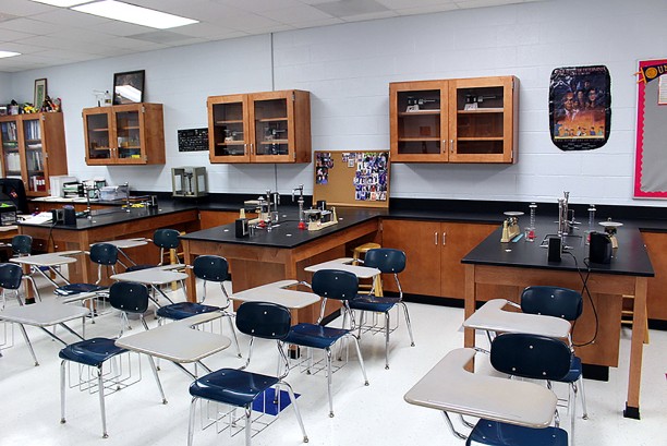 Lexington High School Science Lab 1